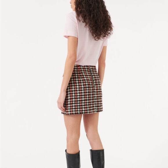 NWT Baum Und Pferdgarten Shanna Red Check Mini Skirt - Picture 2 of 9